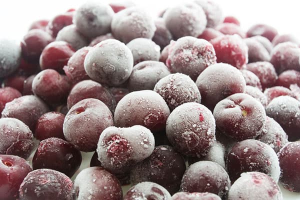cerises congelées