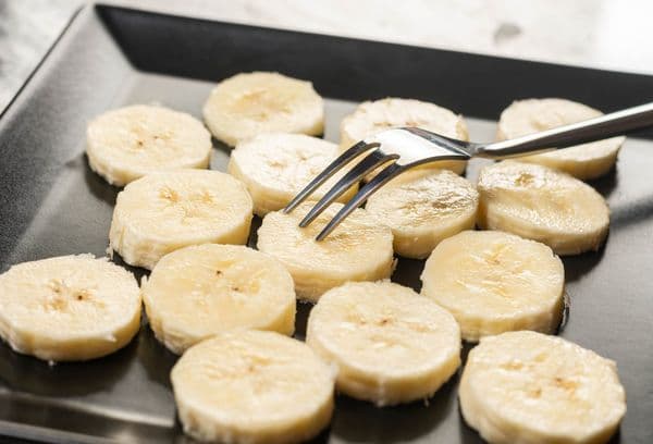 bananes tranchées à congeler