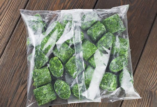 Coriandre en glaçons