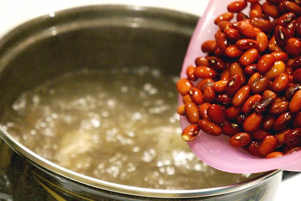 Décoction de haricots
