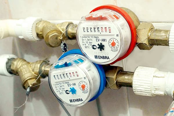 Compteurs d'eau