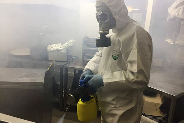 Traitement par brouillard chaud