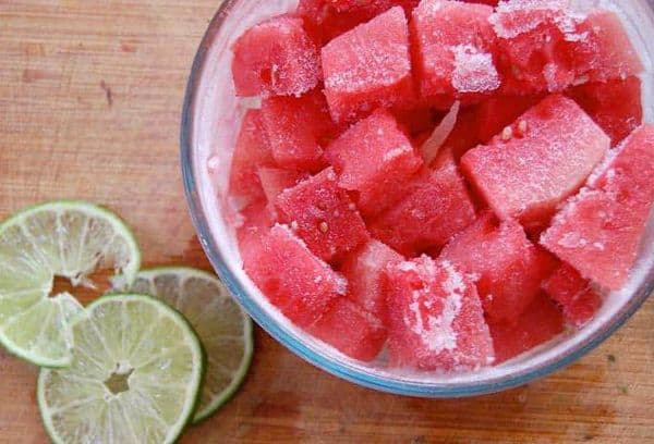 morceaux de pastèque