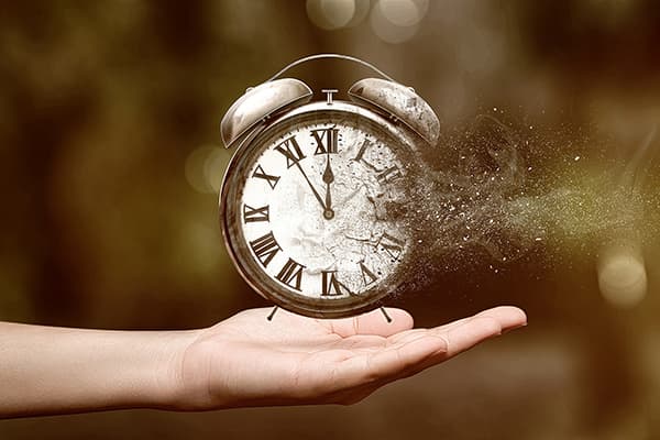 L'horloge est un symbole du temps qui passe