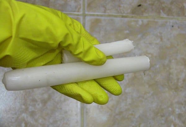 Bougies ménagères ordinaires