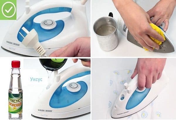 Nettoyer le fer du tartre