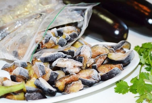 aubergines au four pour l'hiver