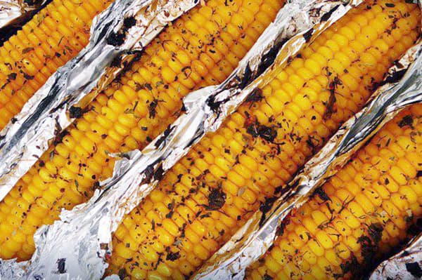 Maïs au four