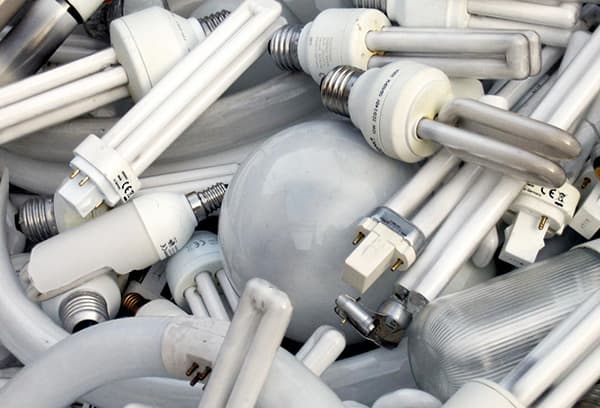 Lampes contenant du mercure