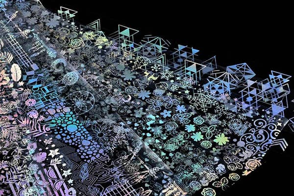 Feuille de transfert pour manucure