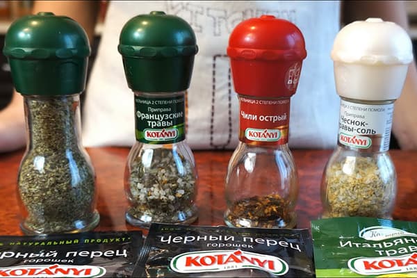 Moulins à épices jetables