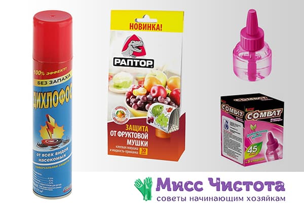 Les meilleurs produits chimiques ménagers pour lutter contre les moucherons