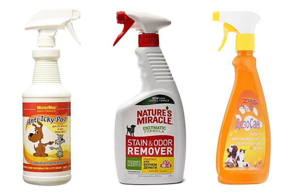 Sprays anti-odeurs d'animaux