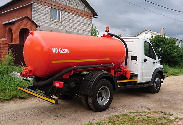 Machine de camion aspirateur