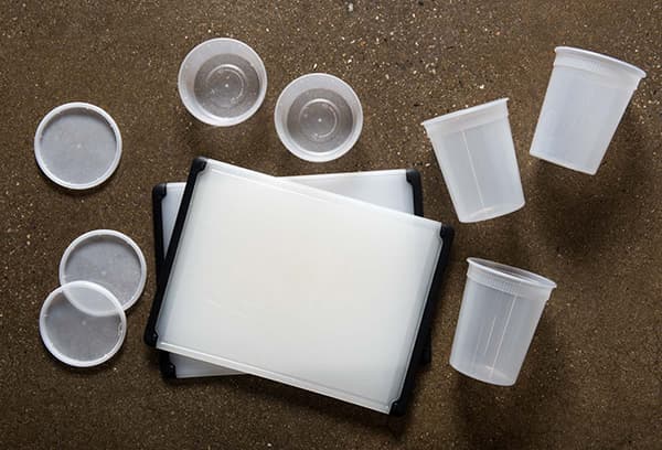 Plastique lavable au lave-vaisselle