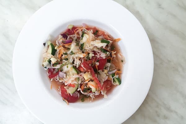 Mélange vitaminé de légumes fermentés