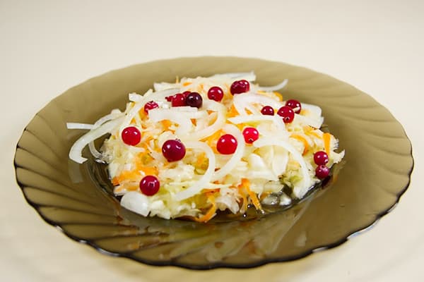 Choucroute aux canneberges