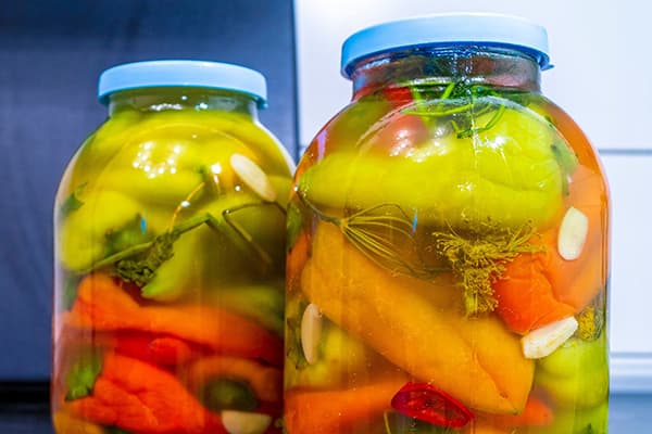 Poivron mariné