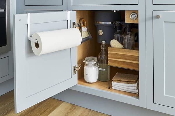 Organiser le rangement sous l'évier de la cuisine