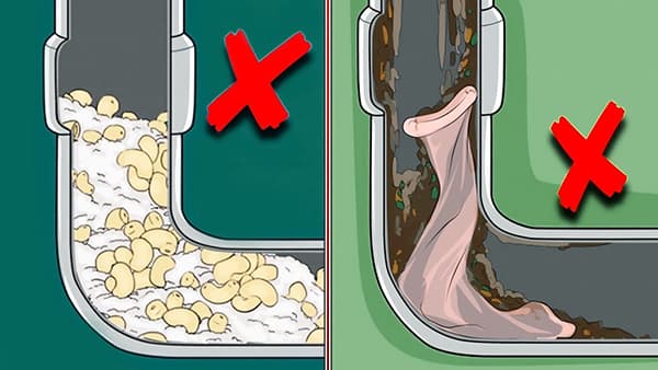 Obstructions dans les canalisations d'égout