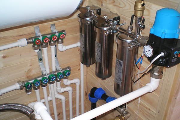 Distribution d'eau dans la maison