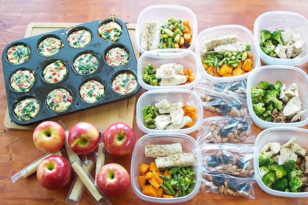 Préparer les aliments pour une utilisation future