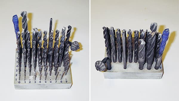 Support pour perceuses et clé de perçage