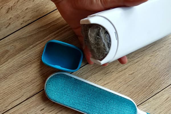 Brosse à tapis autonettoyante