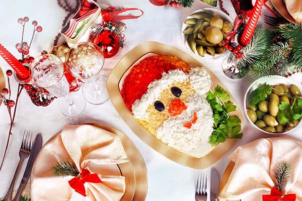 La table du nouvel an