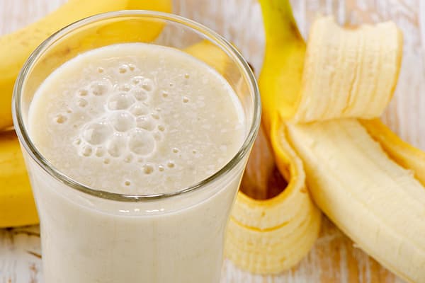 Milkshake à la banane