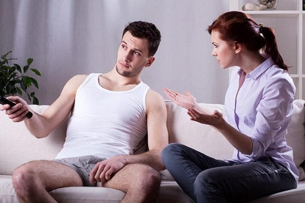 Conversation avec un mari paresseux