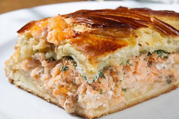 Rybnik au saumon et aux herbes