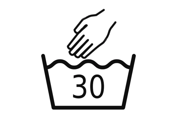Lavage à la main à 30 degrés