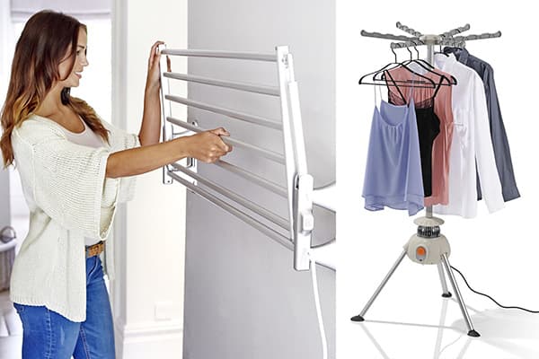 Sèche-linge électriques muraux et au sol