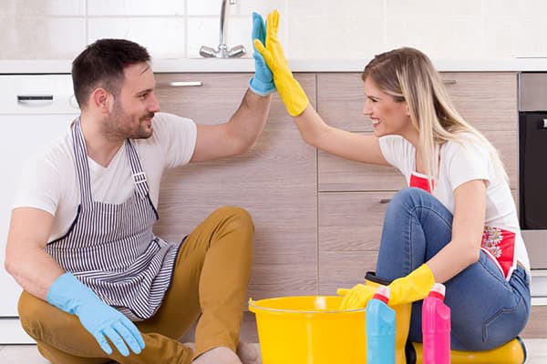 Nettoyage en couple