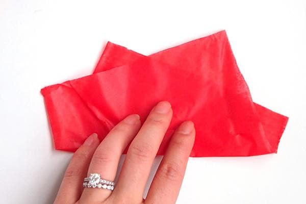 Carré de papier vierge