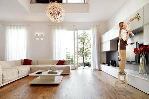 Nettoyage professionnel d'appartement