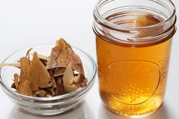 Décoction d'écorce de viorne