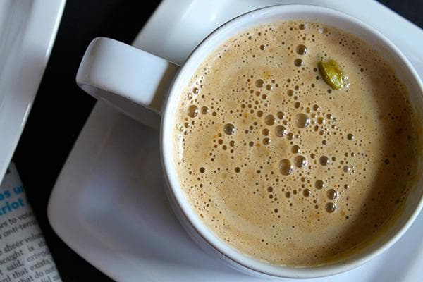 Tasse de café à la cardamome
