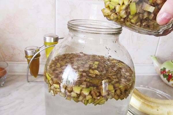 Faire une infusion à partir de peaux de banane