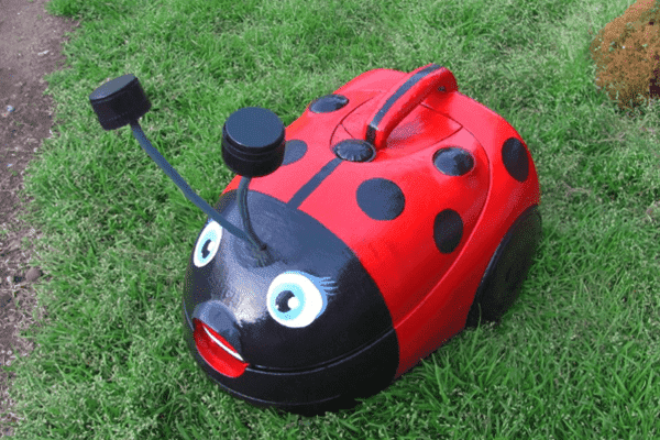 Coccinelle d'un boîtier d'aspirateur