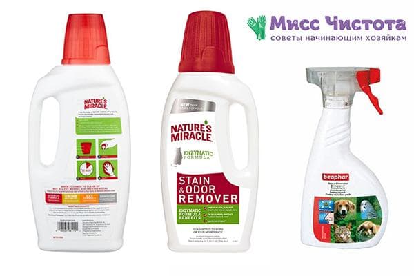 Remèdes contre les odeurs d'urine animale