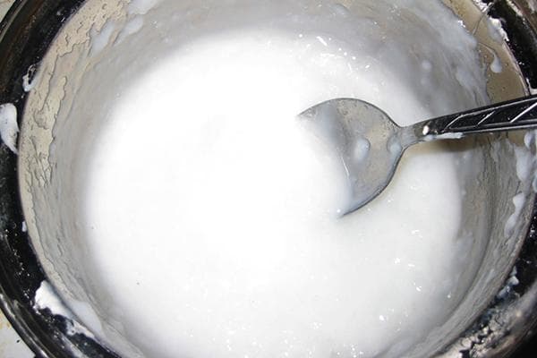 Pâte au chlorure de calcium