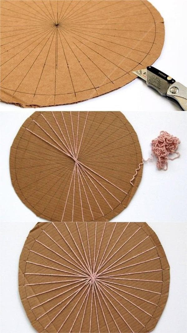 Base de tapis de bain ronde