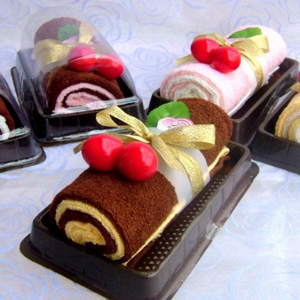 Rouleaux de serviettes cadeaux