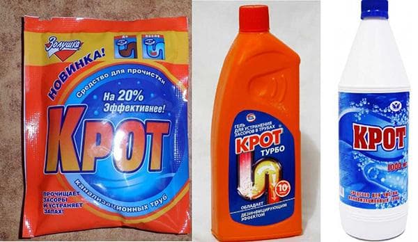 Types de médicaments Mole