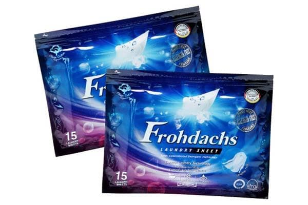 Lessive en feuilles Frohdachs