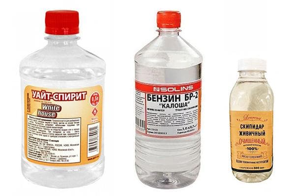 White spirit, essence, térébenthine