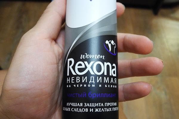 Déodorant Rexona protection invisible