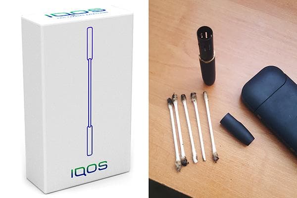 Cotons-tiges pour nettoyer IQOS